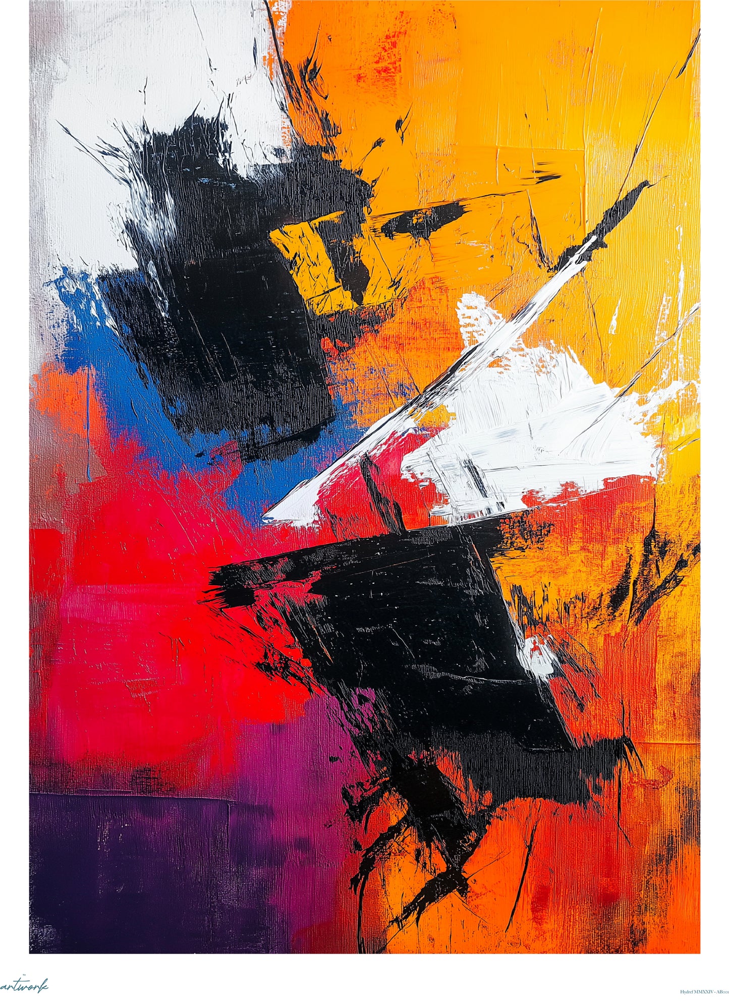 A1 Prints & Posters - Wild Colour - 260gsm High Quality Print - Made in Wales
