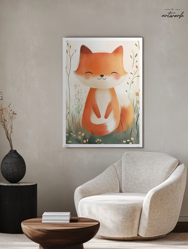A1 Prints & Posters - Foxy - 260gsm High Quality Print - Made in Wales