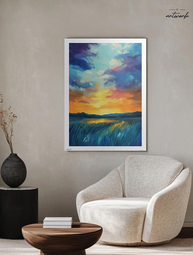 A1 Prints & Posters - Morning Sky - 260gsm High Quality Print - Made in Wales