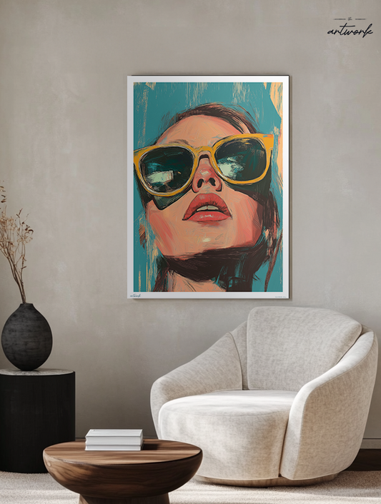 A1 Prints & Posters - Glasses - 260gsm High Quality Print - Made in Wales