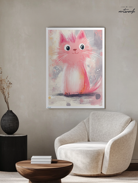 A1 Prints & Posters - Pinky - 260gsm High Quality Print - Made in Wales