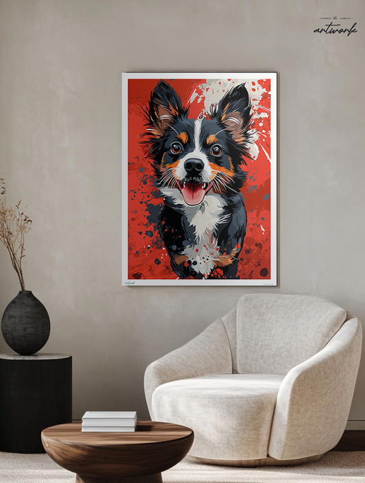 A1 Prints & Posters - Fun Splat - 260gsm High Quality Print - Made in Wales