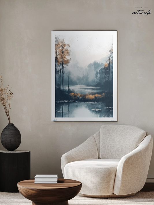 A1 Prints & Posters - Lake - 260gsm High Quality Print - Made in Wales