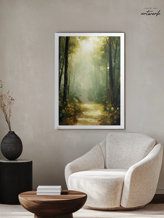 A1 Prints & Posters - Morning Walk - 260gsm High Quality Print - Made in Wales